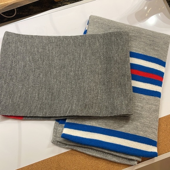 NWOT Striped Spider-Man Scarf AND Gray & Red Marvel Scarf‎ about 49”x8” in size - Picture 5 of 13